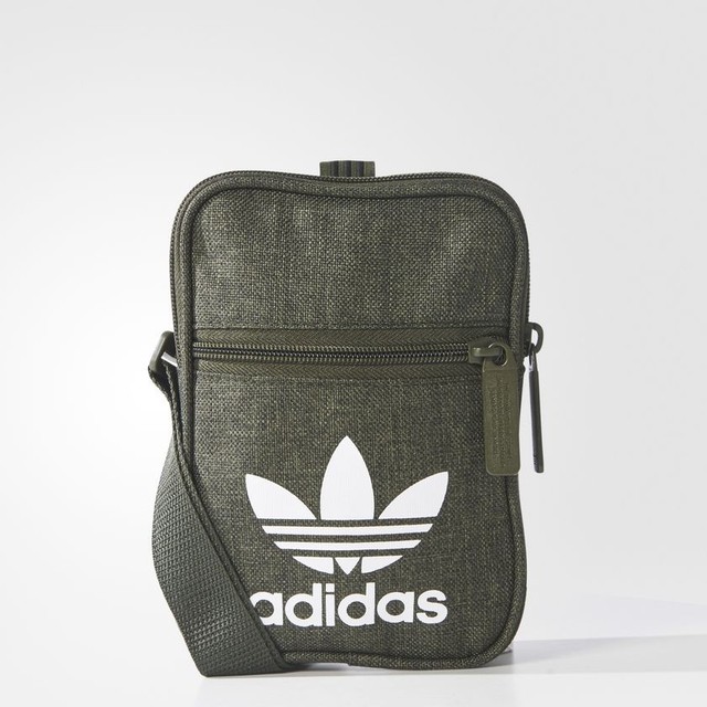 Adidas Originals Mini Festival Shoulder Bag Olive Green Pouch Mens - 640x640 - jpeg Adidas Originals Bag